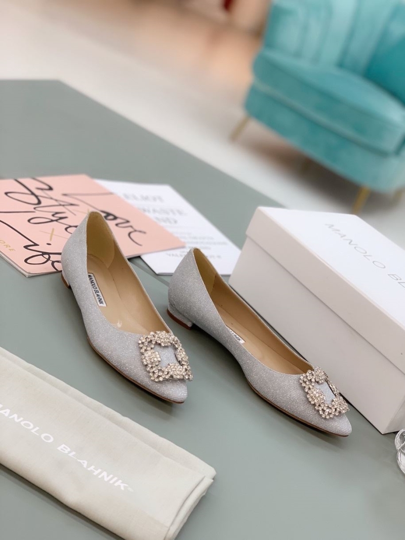 Manolo Blahnik flat shoes